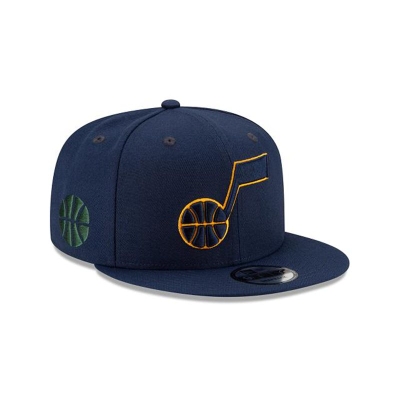 Utah Jazz Gorra | New Era NBA Statement Edition 9fifty Snapback Cap Mexico - Azules